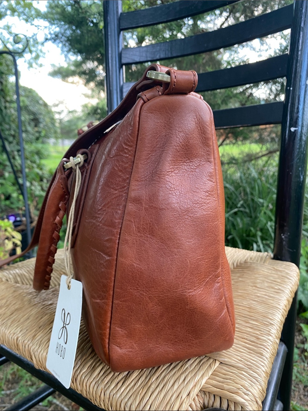 HOBO Expedition Satchel in Pecan Ridge - Picture 5 of 11